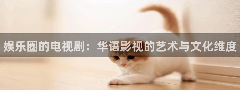 益达娱乐是赌博吗：娱乐圈的电视剧：华语影视的艺术与文化维度